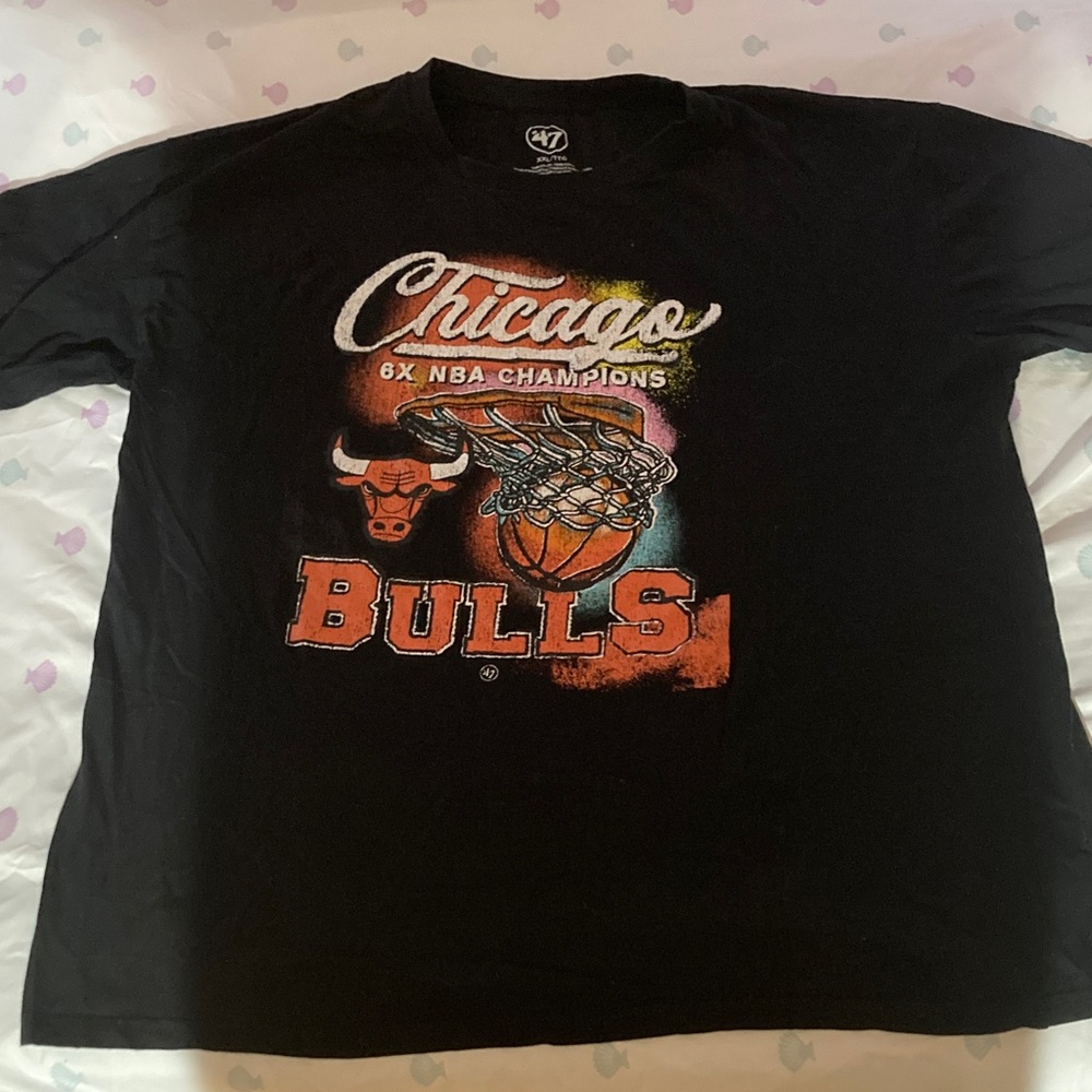 Vintage Chicago Bulls Black T-Shirt